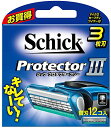 プロテクタースリー替刃(12コ入) 容量12個 シック(Schick) 男性用カミソリ(3)