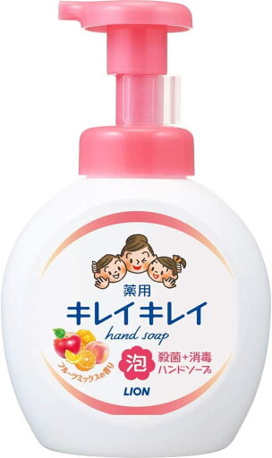 キレイキレイ薬用泡ハンドソープ 本体大型サイズ フルーツミックスの香り 容量500ML ハンドソープ キレイキレイ薬用泡ハンドソープ 本体大型サイズ フルーツミックスの香り 容量500ML ハンドソープ