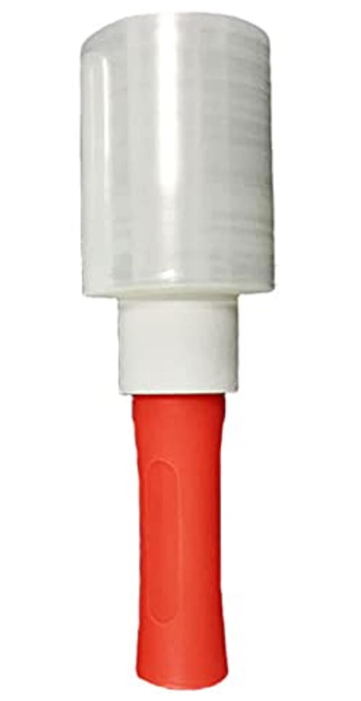 MONOW ハンディラップ ストレッチフィルム 梱包 ラップ 本体 業務用 1本 幅12cm 長さ220m 【赤・青・白..