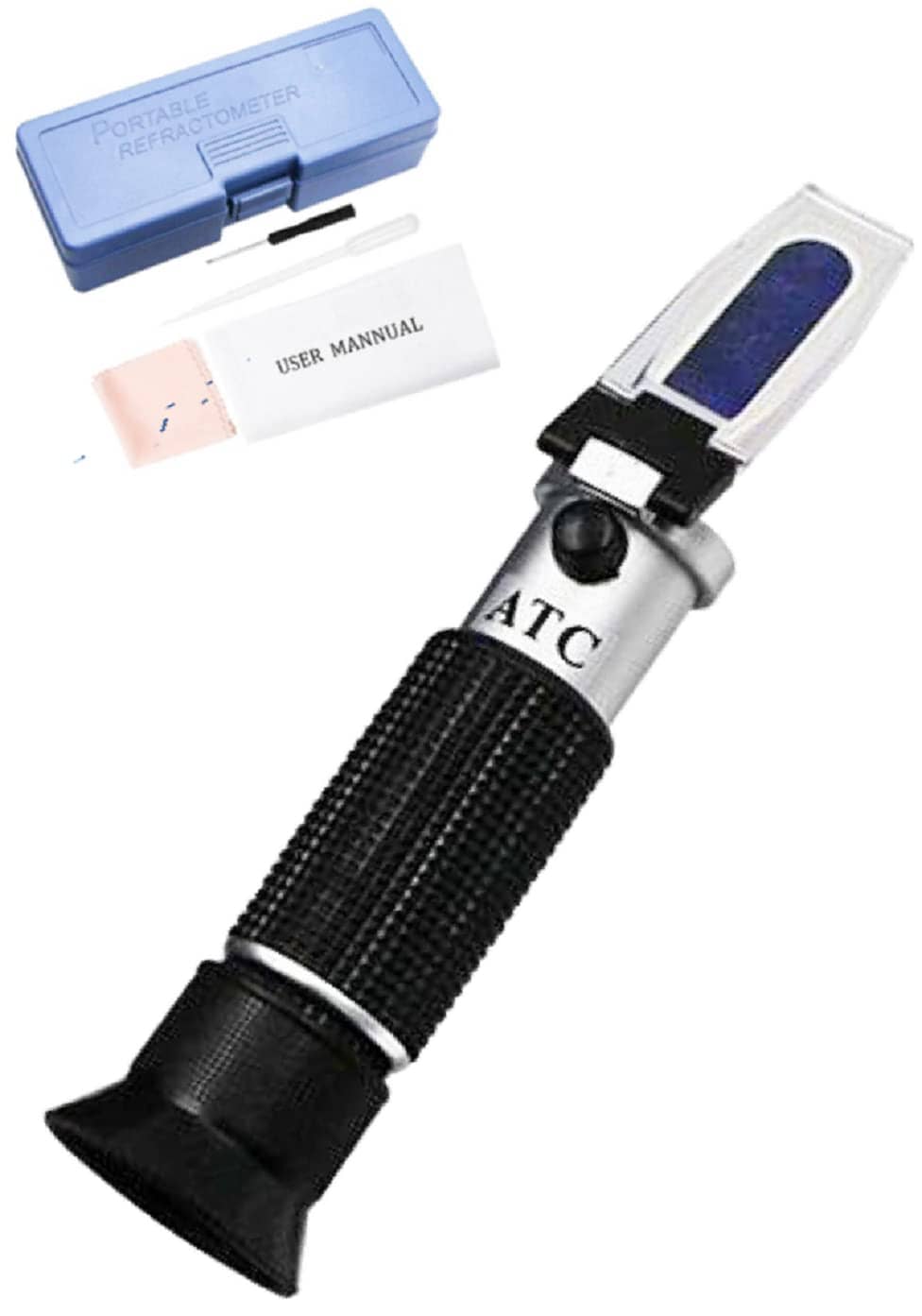 MONOW 糖度計 Brix 0~32% 温度自動補正 測定精度±0.2% ハンディタイプ