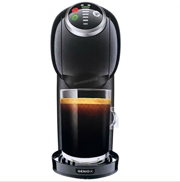 モノワールド 楽天市場店のネスカフェドルチェグスト【GENIO S PLUS】ジェニオエスプラスピアノブラック 黒 くろ ブラック おうちカフェ　職場　カプセル式 コーヒーメーカー　コーヒーマシン カプセルコーヒー　コーヒーメーカー　ネスカフェ｜アングル2