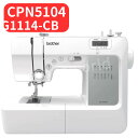 レビューキャンペーン目玉品◎brother ブラザー ミシン フットコントローラー付 CPN5104 G1114-CB
