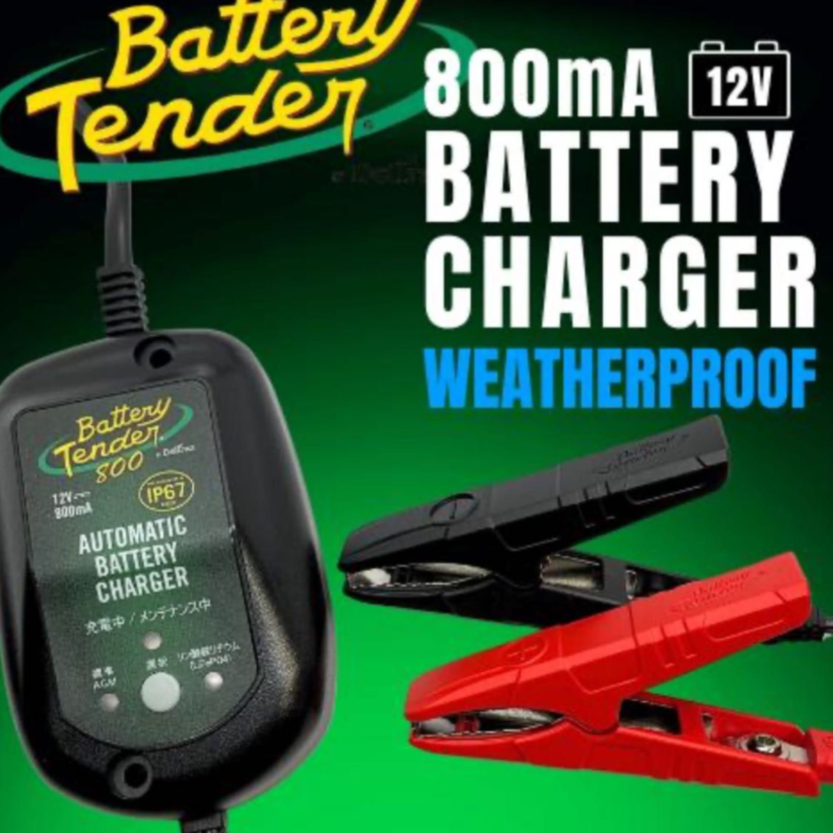 ��ӥ塼�����ڡ����ܶ��ʡ����̸����7980�ߢ�5980�ߡ��ʢ����ʥ�ӥ塼ɬ�ܡ�Battery Tender 800 (�Хåƥ꡼�ƥ����800)��12V@800mA WeatherProof Battery Charger and Maintainer��