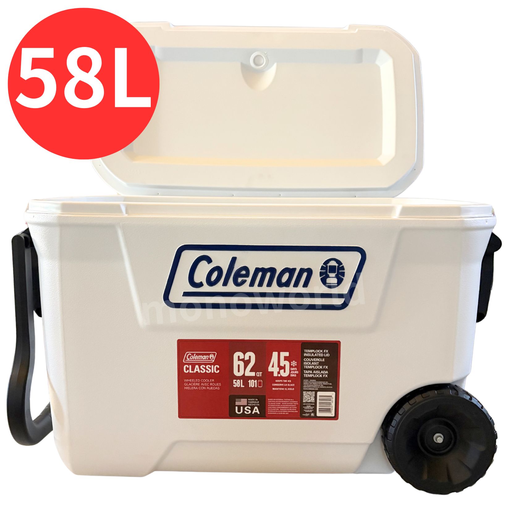 乐天商城 - 数量限定スーパーセール超目玉品◎Coleman クーラーボックス 58L コールマンクーラーボックス　クーラーボックス　コールマン　アウトドア