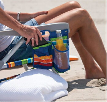 【当日発送品◎】Tommy Bahama トミーバハマ ビーチチェア【ストライプ ボーダー カラフル】リクライニングチェア ローチェア アウトドア 海 ビーチ プール キャンプ 収納 保冷 クーラーバッグ付き リゾートチェア ホテルチェア グランピング通販格安セール情報 楽天 通販