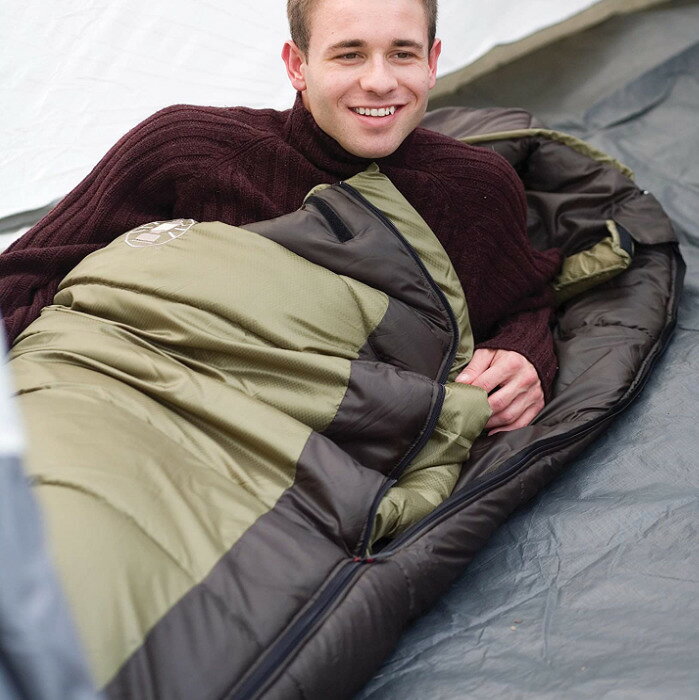 【土曜も当日発送確約品】Coleman sleeping bag Mummy Style コールマン ノースリム マミー型 スリーピングバッグ 大人用寝袋 最低使用温度 -17.8℃ アウトドア キャンプ コールマン寝袋 -18℃ Coleman EXTREME WHEATHER通販格安セール情報 楽天 通販