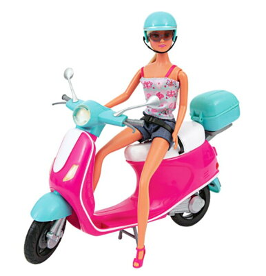 レビューキャンペーン目玉品◎ステッフィーラブ ビーチカー&スクーターセットSteffi love Beach Car & Scooter Set  おもちゃ 人形ホビー 女の子 キッズ バービー - Image 3
