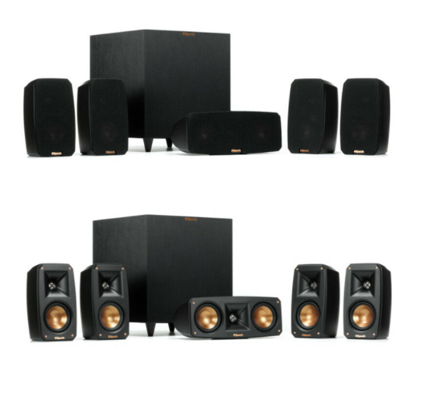 最後のお1つ◎128000円→98000円◎当日発送品◎オンキョーブランド クリプシュ Reference Theater Pack 5.1 サラウンドサウンドシステム スピーカー サウンドスピーカー ホームシアター 映画 音楽 音響機材 ワイヤレス接続可能