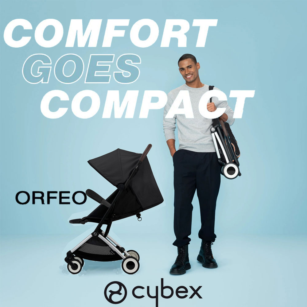 サイベックス オルフェオ+バンパーバー コンパクトストローラー ワンプルハーネス搭載 サイベックス ORFEO cybex GOLD ベビーカー ゴールドライン 