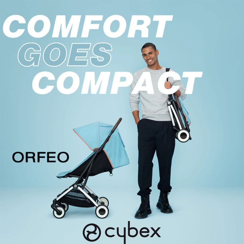 サイベックス オルフェオ コンパクトストローラー ワンプルハーネス搭載 サイベックス ORFEO cybex GOLD ベビーカー ゴールドライン 