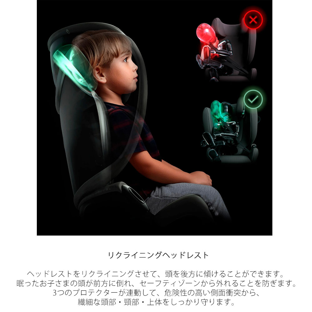 パラスG2 ロングユース ジュニアシート サイベックス PallasG ISOFIX cybex アイサイズ【メーカー保証3年】 3