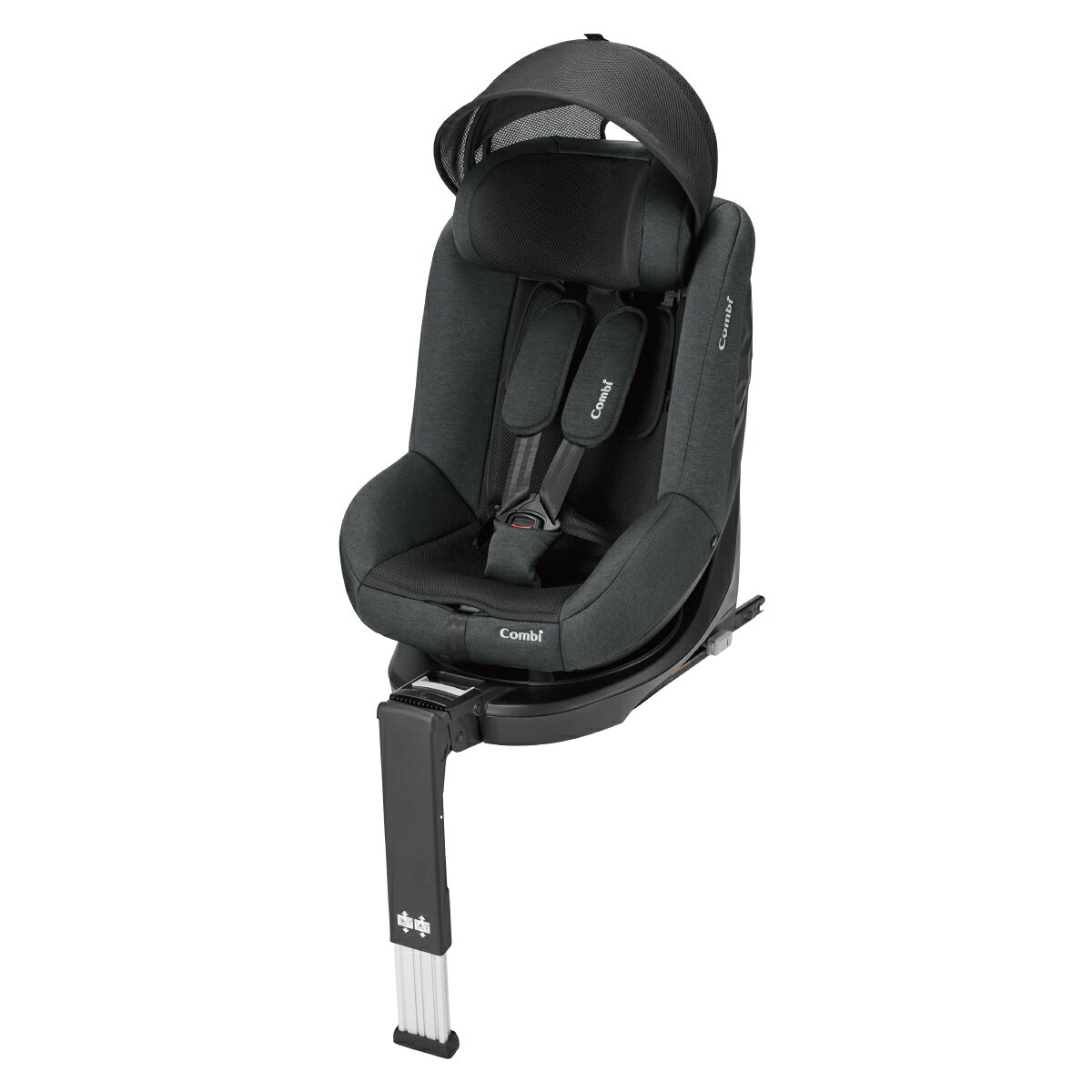 コンビ クルムーヴ R129 エッグショック CA ブラック 186018 チャイルドシート culmuve combi カーシート【メーカー保証4年】 3