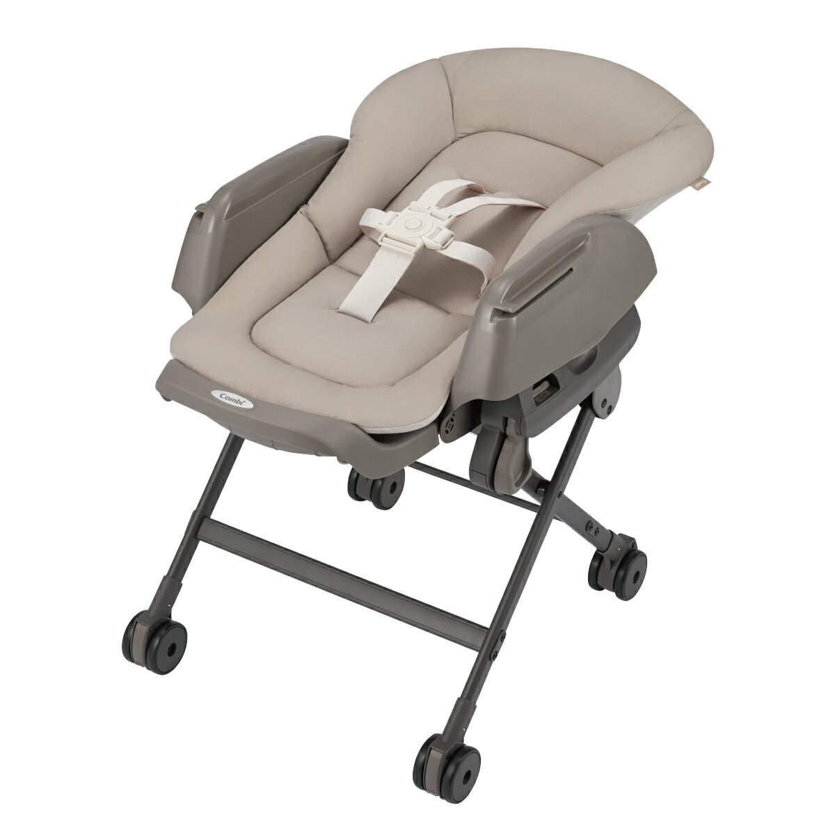 【美品】コンビ 手動 ハイローチェア ネムリラ おやすみ＆チェア Combi 手動ハイローチェア 1カ月レンタル コンビ 手動 ネムリラ