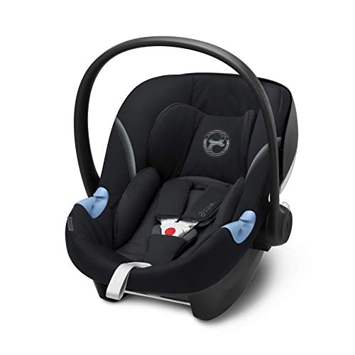 cybex ISOFIX・シートベルト固定両対応 サイベックス Aton M i-Size エイトンエム アイサイズ ディープブラック 0か月~ (3年保証) 521001251
