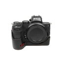 kinokoo ニコン NIKON Z7/Z6/Z5専用ハーフケース カバー カメラケース レザー 革(BK)