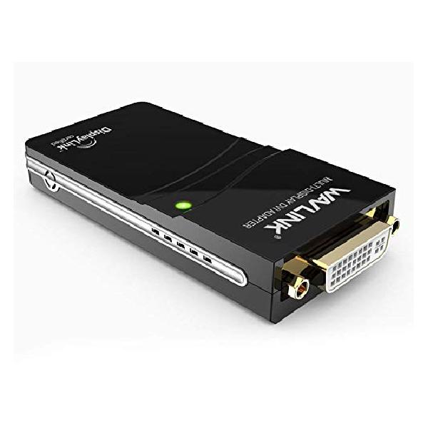 WAVLINK USB 2.0 2K HDMI外部マルチモニターグラフィックアダプター（最大1920 x 1080） VGA/DVI/HDMIへ … …【ブランド】WAVLINK【MPN】WL-17D1【color】黒【batteries_required】false【power_plug_type】type_a_2pin_na【manufacturer】WAVLINK【finish_type】クロム、Hdmi、ミラー【compatible_devices】Apple M1 and Intel Macs (with macOS 10.14 or later) /Microsoft Su【size】USB3.0 2K HDMI/VGA/DVI【item_package_quantity】1.0【connector_type】DVI【part_number】WMZ2【style】HDMI/DVI/VGA。【model_number】WL-17D1【number_of_ports】1.0【unit_count】1.0【variation_theme】SIZE_NAME/COLOR_NAME【batteries_included】false