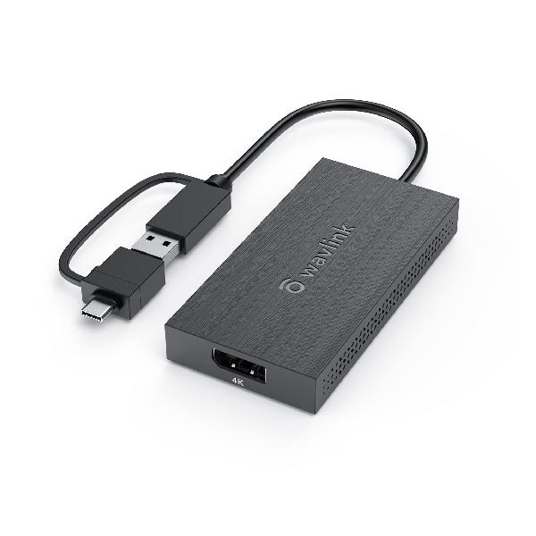 WAVLINK USB3.0 DisplayPort4KfBXvCA_v^[ USB-C TO DP4K USBA TO DisplayPort4KfBXvCA_v^[ USBA܂USBCDPx[X̃j^[ Thunderbolt 3/4