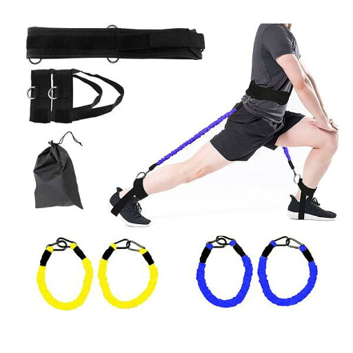 ジャンプトレーナー 全身トレーニング【全荷重50kg】 天然ゴムチューブ 断裂保護 下半身トレーニング 脚 クササイズ 足首 バスケットボール自己練習 ワークアウト器具 臀筋 筋トレ 【チューブ四本付き】 ジャンプトレーナー 全身トレーニング【全荷重50kg】 天然ゴムチューブ 断裂保護 下半身トレーニング 脚 クササイズ 足首 バスケットボール自己練習 ワークアウト器具 臀筋 筋トレ 【チューブ四本付き】