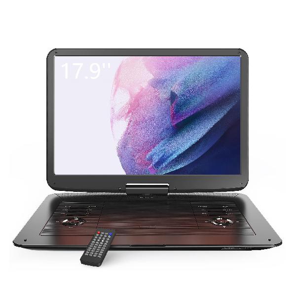 【新登場】 WONNIE ポータブルdvdプレーヤー 17.9型 液晶 15.4インチ大画面 6時間連続再生 CPRM対応 12..