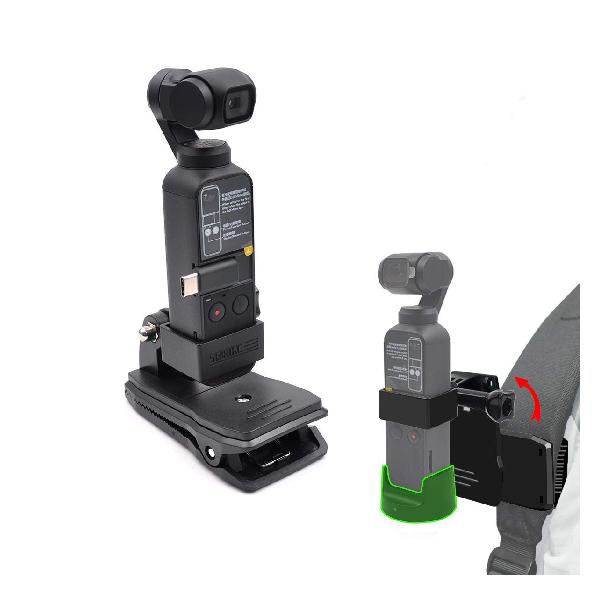 KOKITEA DJI OSMO POCKET 固定クリップ ストラップの固定ブラケット Osmo Pocket 拡張用カメラスタンド 固定 実用性 便利 動画撮影 旅撮影