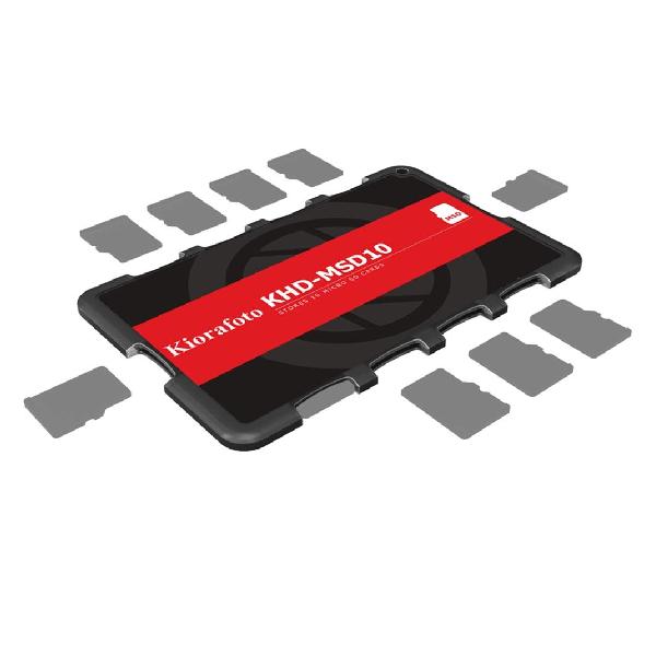 Kiorafoto 10スロット MicroSD MSD Micro SDカードケース メモリーカードケース クレジットカードサイズ カード ホルダー 収納