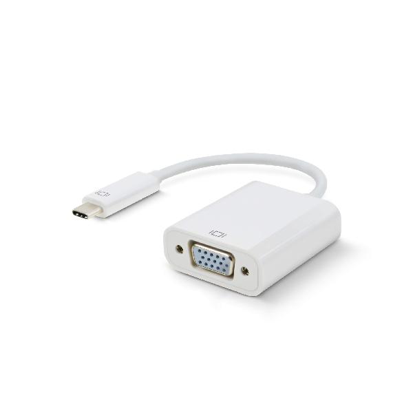 USB C ? VGAϊA_v^ Type C(Thunderbolt 3 ݊) fBXvCA_v^ 1080P @60Hz HDg?^ ^Cvc VGAϊRlN^ Windows 10/8.1/8/7/Vista/XP & MAC OSΉ