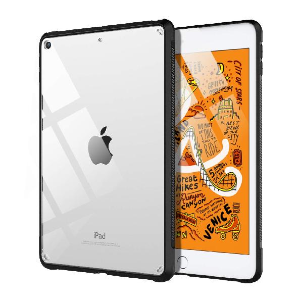 ipad mini 5 P[X TiMOVO New iPad mini5 2019 ܐJo[ 7.9C`^ubgp TPU+PC Ռz C菝h~ wh~ Gǂ ݌v ^ ACpbh~j5 P[X Black