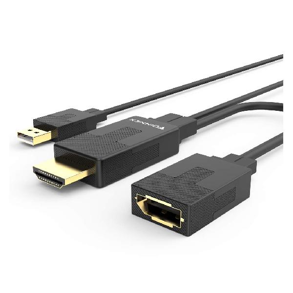 HDMI DisplayPort ϊ HDMI to DisplayPort ϊ P[u HDMI IX fBXvC|[g IX ϊA_v^ ] 4K 60Hz Ή (HDMI to DisplayPort ϊA_v^)