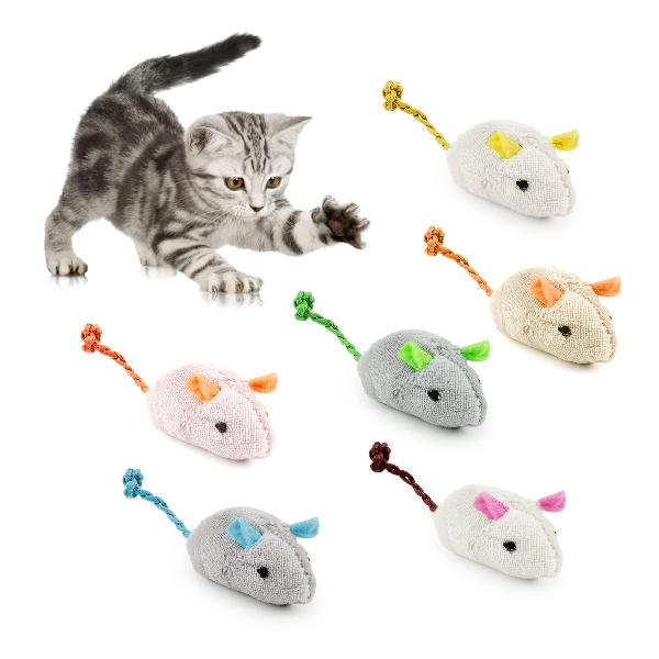 猫 ネズミおもちゃ ペットおもちゃ 噛むおもちゃ ストレス発散 キャットニップ ネズミ型 投げるおもちゃ おもちゃストレス解消 運動不足を和らげ 猫とネズミのおもちゃ 猫び 噛むおもちゃ ペット用品 (混色) (6個パック)