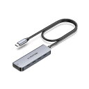 LENTION USB C から USB C 4 in 1 ハブ CB-CE31 セルフパワー / バスパワー両用 5.0Gbps高速データ転送 ※※ビデオ出力非対応※※ Type-C 拡張 タイプc 複数 USB Cのみ増設 変換アダプタMacBook