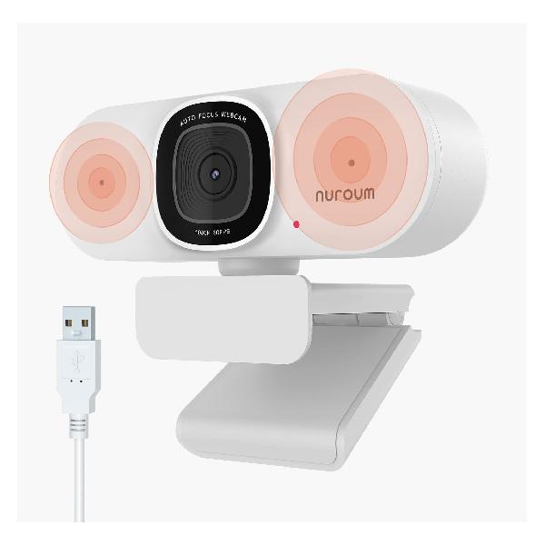 Nuroum Webカメラ 60FPS ウェブカメラ 2K 