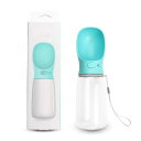 OWUDE ペット給水器 ウォーターボトル 犬猫用 散歩用 携帯用水飲みボトル 水槽付き 水漏れ防止 お散歩 旅行 ランニング アウトドア 犬猫旅行水飲み物ボトル ペット水飲み器 350ML(4)