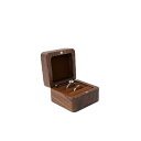 Rzilmer 指輪 ケース 木製 リングケース ミニジュエリーボックス プロポーズ 婚約指輪 リングケース 指輪ケース ピアス ジュエリー 収納ケース 小さい 持ち運び 携帯用 シンプル 高級 おしゃれ…