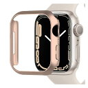 Miimall 対応Apple Watch Series8/7 41mm 専用ケース 【2021新モデル】 アップルウォッチ 41mm 保護カバー PC材質 超簿軽量 衝撃吸収 装着簡単 傷防止 Apple Watch 7 ケース（41mm|ローズゴール