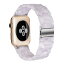 Miimall 対応Apple Watch 8/7/1/2/3/4/5/6/SE/SE2 樹脂バンド Apple Watch 8 41mm 交換バンド バンド 樹脂材質 ステンレス 調節可能 アップルウォッチ 7 Apple Watch 8 交換バンド