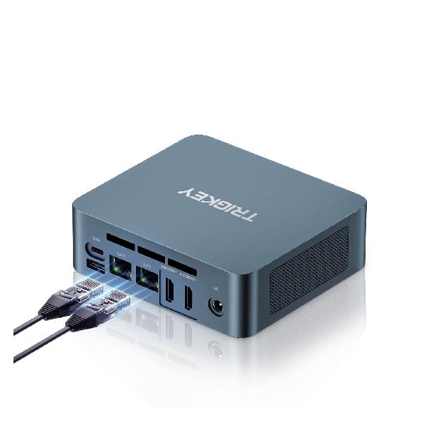 ߥPC N100 ƥǿAlder Lake-N꡼ (4C/4T 3.4GHz) TRIGKEY G5 Mini PC 16GB DDR5 500GB M.2 NVME SSD 4K@60Hz PC ֥ LAN | ®WiF