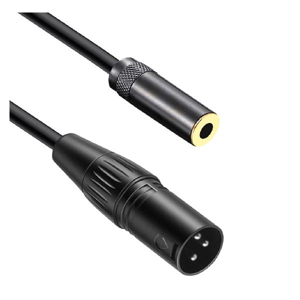 luxferre xlr 3.5mm Ѵ xlr to 3.5 mm ֥ 3.5mmƥ쥪ߥ˥ץ饰 Υ ֥ 6N OFC 1m Ƽ 3.5 mm ᥹ 3  xlr ֥ xlr  Ĺ  xlr Υ