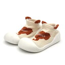 [AOIREMON] 可愛いベビーシューズ ファーストシューズ トレーニングシューズ 赤ちゃん靴下 出産祝い 滑り止め 柔らか 通気性 新品ベージュ