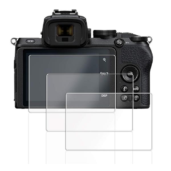 Nikon z50用AFUNTA 3パック液晶保護フィルムアンチスクラッチスクリーンプロテクター Nikon z50デジタルカメラ用強化光学ガラス9H保護スクリーンガード