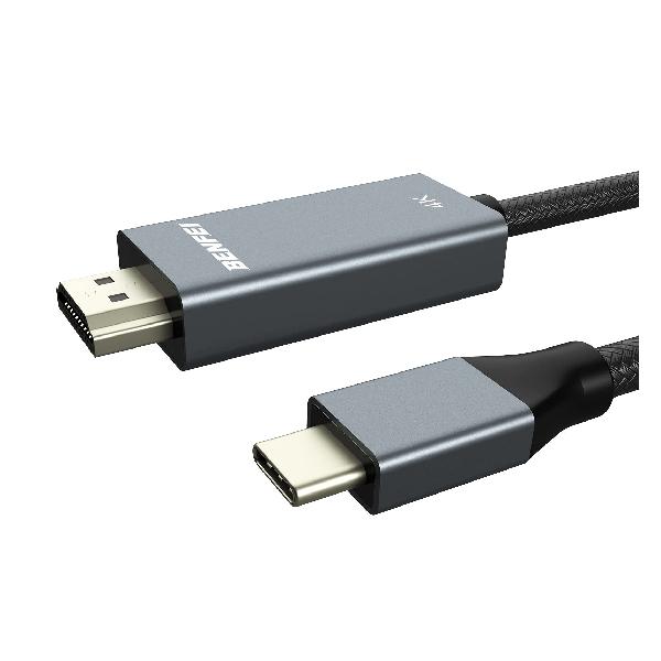 BENFEI USB Type C HDMI ϊ A_v^[ USB C to HDMIP[u 3fti0.9[gj ґg4K@60hz HDMIP[u(Thunderbolt 3݊) MacBook Macbook Pro iMac Chr