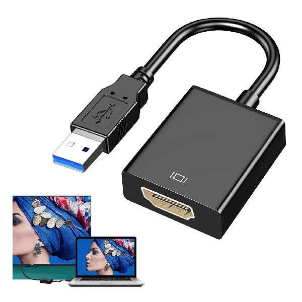 y2023 V^ǌ^ 5Gbps`z HDMI USB ϊ2.0 P[u 1080p CXg[ȒP USB-HDMIiϊA_v^[ gpȒP USB2.0-HDMI}`fBXvCA_v^ windows xp/7/8/10Ή