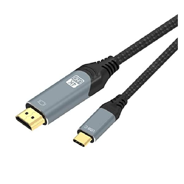 Kmrlim USB Type C HDMI ϊP[u 4K@60Hz USB^CvC HDMI IX-IX A_v^[uThunderbolt 3݊vMacBook Pro/MacBook Air/Surface Book/er/m[gp\R