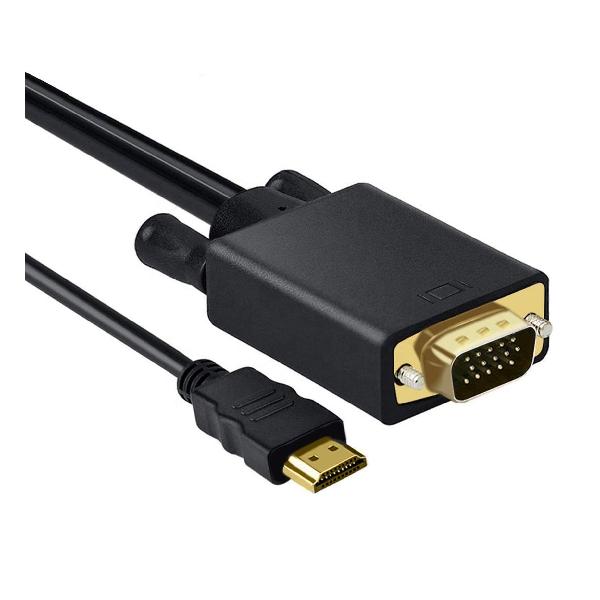 HDMI to VGA ϊP[u 1080P 1.8M HDMIIX to VGAIXϊA_v^P[u bLRlN^[ ] Rs[^[/fXNgbv/m[gp\R/PC/j^[/vWFN^[/HDTV/Chromebook R