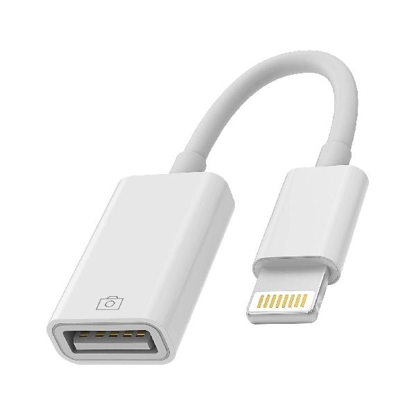 iPhone OTG変換ケーブルUSBにLightningアダプタアップルライトニングusb3.0アダプターケーブルUSB-Aアイフォンカメラ データ移行コンバーターApple MFI認証あいふぉんバックアップ 繋ぐあだぷたー対応Iphone 14 14