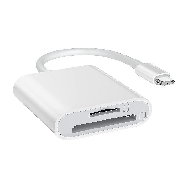 USB Type-C SD/TF カードリーダー 2in1 Popolier 日本語説明書付き タイプC接続 USB3.0高速 双方向データー転送 OTG対応 iPad Pro/MacBook/Chromebook/Androidスマホなど...