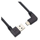 ViViSun USB Type C ケーブル USB3.0 Type-Cケーブル 同時90度 L型 USB-A to USB-Cケーブル 高耐久 急速充電 高速データ転送 (左L)【ブランド】ViViSun【color】Black【data_transfer_rate】5.0【batteries_required】false【manufacturer】カコムイ【compatible_devices】タブレット【size】左L【connector_type】USB Type-C【part_number】DDD00004000【cable】[{language_tag:ja_JP、 value:USB}]【unit_count】1.0【variation_theme】SIZE_NAME/COLOR_NAME【special_feature】高速充電【batteries_included】false