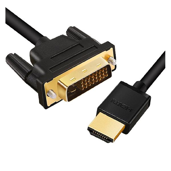 LINKINPERK HDMI-DVI 変換ケーブル HDMI- DVI24 1オス 1080P (2m)