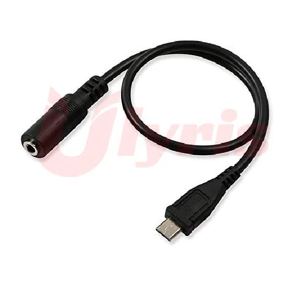 Ulyris Micro USB3.5mmXeI~jvOɕϊ /y o͕ϊA_v^  }CNUSBIX To 3.5mmX I[fBIP[uR[h