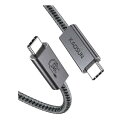 XAOSUN USB 3.2 ケーブル 240W PD3.1 QC3.1 超高速充電 USB 3.2 Gen 2x2-20Gbps データ転送 4K 60Hz 映像出力 超高耐久 usb type c ケーブル MacBook Pro iPad Pro(2)