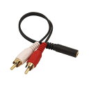 RCA 3.5mm ϊP[u 3.5mmX[2RCAIX Y^ RCAP[u  bL 20cm (1)